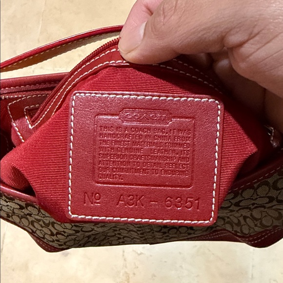 Vintage Y2K Coach Mini Signature Hobo Bag - Picture 6 of 12